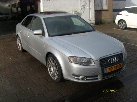 Audi A4 - 2.0 TDI bj 2006 S LINE opedak sport leer - 1