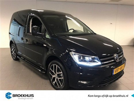 Volkswagen Caddy - 2.0 TDI L1H1 BMT Exclusive Edition | Leder | Navigatie | treeplanken | 17