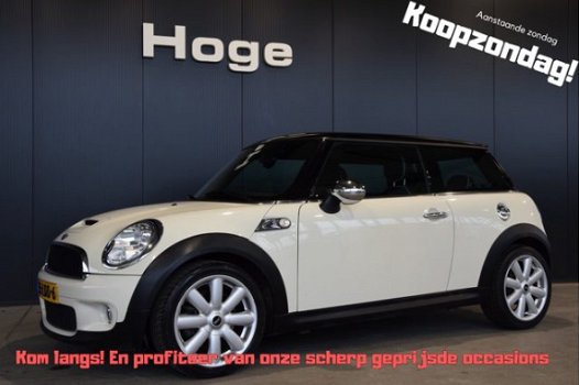 Mini Mini Cooper - 1.6 S Chili Ecc Airco Leder.intr Navigatie Rijklaarprijs Inruil Mogelijk - 1