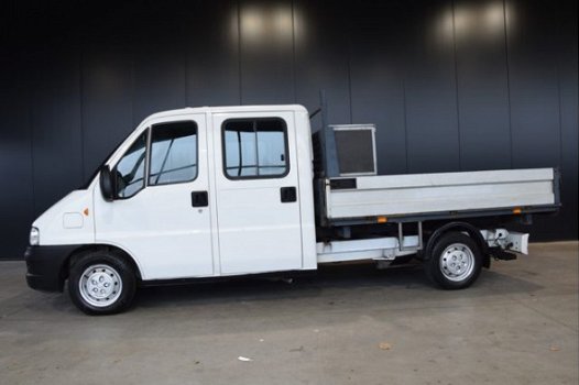 Fiat Ducato - 15 2.3 JTD 370 DC BTW Kiepwagen Trekhaak All in Prijs Inruil Mogeljik - 1