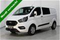 Ford Transit Custom - 2.0 TDCi 130 pk Dubbel Cabine Trend L2H1 Airco, PDC V+A, Achterklep, Cruise, B - 1 - Thumbnail