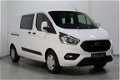 Ford Transit Custom - 2.0 TDCi 130 pk Dubbel Cabine Trend L2H1 Airco, PDC V+A, Achterklep, Cruise, B - 1 - Thumbnail