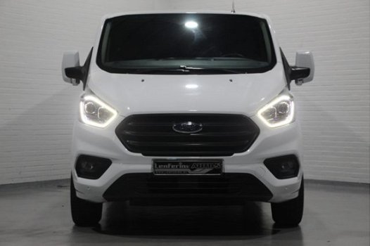 Ford Transit Custom - 2.0 TDCi 130 pk Dubbel Cabine Trend L2H1 Airco, PDC V+A, Achterklep, Cruise, B - 1