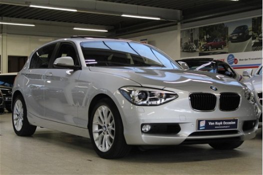 BMW 1-serie - 118i 5DRS Automaat Upgrade Edition / NAVIGATIE / SCHUIFDAK / STOELVERWARMING / LED VER - 1