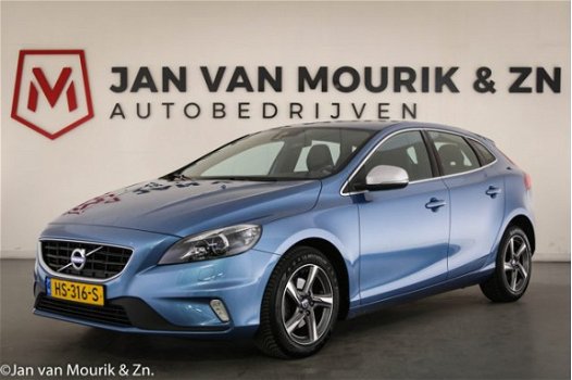 Volvo V40 - 2.0 D2 R-Design Business | XENON | HALF LEDER | VOORRUITVERW. | CLIMA | CRUISE | NAVI | - 1