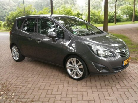 Opel Meriva - 1.7 CDTi 130 PK Cosmo Navi, Panodak, Leer, 18