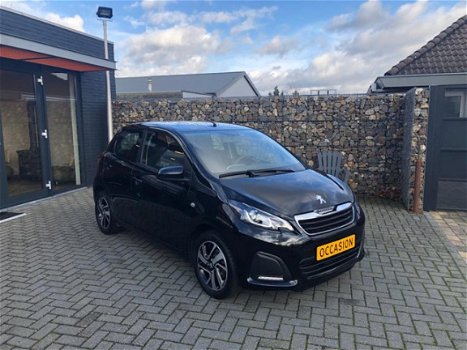 Peugeot 108 - 1.0 VTi Active Airco, Zwart m., LMV, Stuurbekr., 53dkm - 1