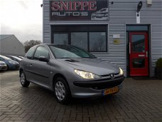 Peugeot 206 - 1.4 Pop' Art -STUURBEKRACHTIGING-RADIO/CD-SPELER-158.934 KM'S