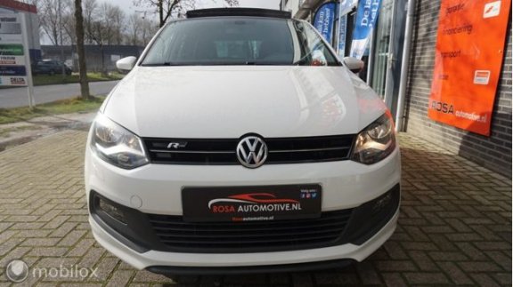 Volkswagen Polo - 1.2 TSI R-LINE PANOrama NAVI WIFI STOELVERW.APPSTORE 5DRS VOLLEDIG ONDERHOUDEN - 1