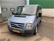 Ford Transit - 260S 110 PK Dubbele cabine Airco Luxe uitvoering 2 x schuifdeur - 1 - Thumbnail