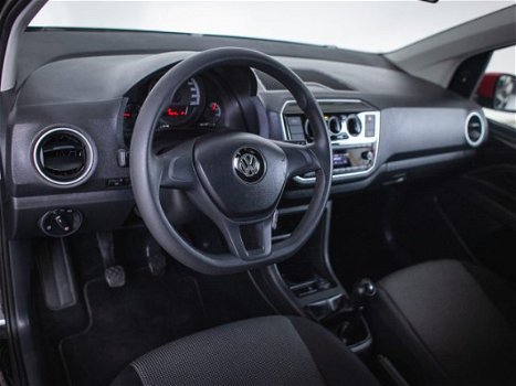 Volkswagen Up! - 1.0 BMT , Airco, Radio, Stuurbekrachtiging, Spiegelkappen rood Fabrieksgarantie tot - 1