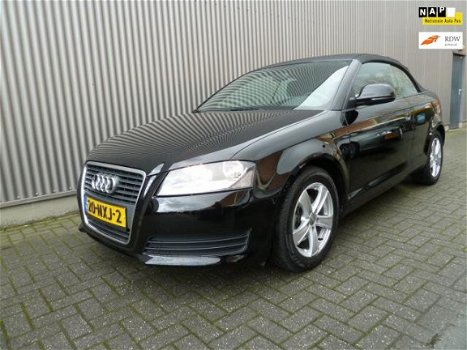 Audi A3 Cabriolet - 1.8 TFSI Attraction Airco/Ecc/Audio/LMV/Navi/zeer nette auto - 1