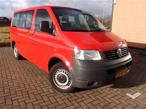 Volkswagen Transporter Kombi - 1.9 TDI 120.000km nieuwstaat 9-pers personenbus marge btw en bpm vrij - 1