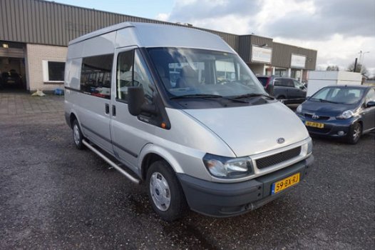 Ford Transit - 280M 2.0TDdi HD DC , AIRCO, ELECTR SPIEGELS, HOOG EN LANG, 100% ONDERHOUDEN, BOEKJES - 1