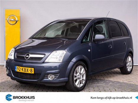 Opel Meriva - 1.6-16V Cosmo Automaat Navigatie / Unieke kilometerstand / Parkeersensoren / Half Leer - 1