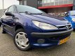 Peugeot 206 - 1.4 XT 5 Deurs Blauw APK NAP - 1 - Thumbnail