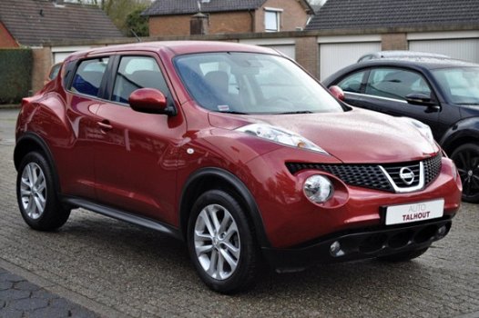 Nissan Juke - 1.6 Tekna '40DKM, AUTOMAAT, CRUISE + CLIMATE CONTROL, PDC, BLUETOOTH' - 1