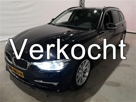 BMW 3-serie Touring - 320d Luxury AUT High Executive LED/Leer/Navi+ Origineel NL 1e Eigenaar - 1