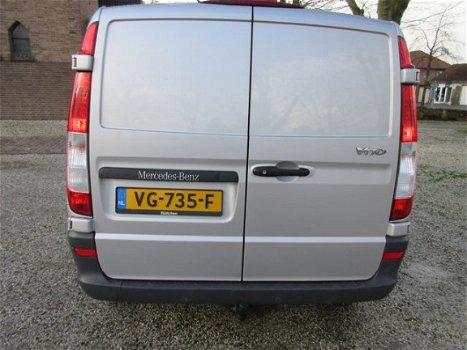 Mercedes-Benz Vito - 110 CDI 320 Functional Grijs kenteken 3 persoons Zilver 11-2013 Airco stroomomv - 1