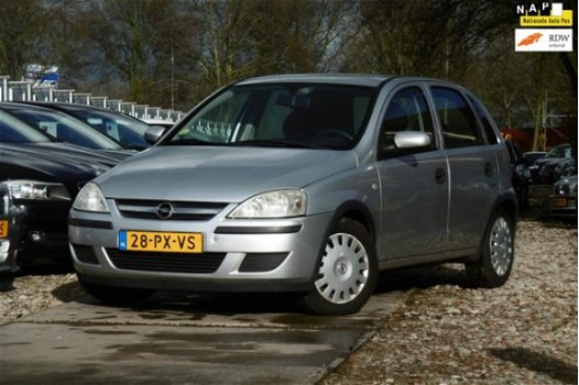 Opel Corsa - 1.2-16V Rhythm BJ2004 5-DRS AUTOMAAT NAP/APK - 1