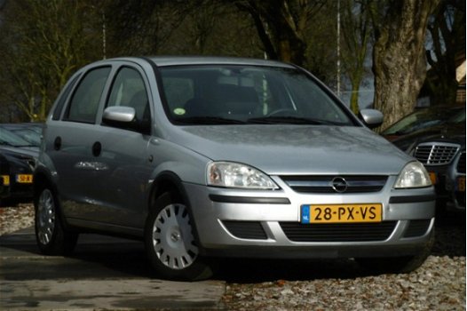 Opel Corsa - 1.2-16V Rhythm BJ2004 5-DRS AUTOMAAT NAP/APK - 1