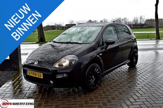 Fiat Punto Evo - 0.9 TwinAir Lounge 2014 120pk LEDER NL NAP - 1