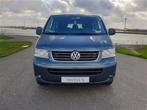 Volkswagen Transporter - 2.5 TDI 340 Highline DC Automaat/Airco/Stoelverwarming/Leder/Navi/2 schuifd - 1