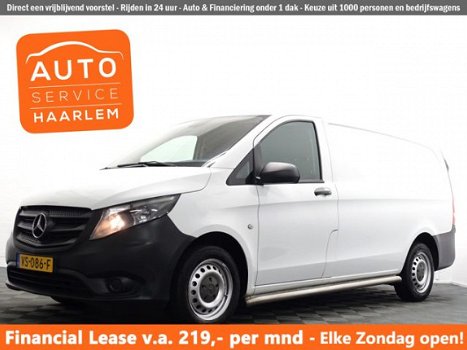 Mercedes-Benz Vito - 111 CDI KOELWAGEN Professional Lang- 3 pers- Navi, airco, sidebars - 1