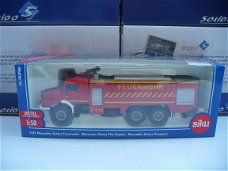 Siku 2109 Mercedes Benz Zetros Feuerwehr Brandweer Duitsland 1/50