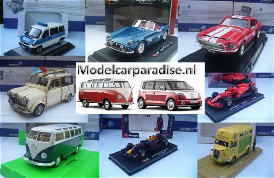 Groot aanbod modelauto's miniaturen bij Modelcarparadise.nl - 1