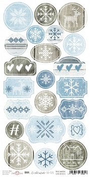 Craft O Clock, Brr.. it's cold outside - Die cuts - 1