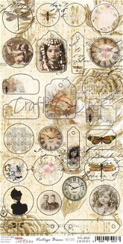 Craft O Clock, Vintage Bisou - Die cuts - 1