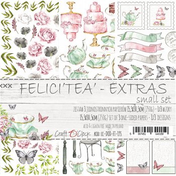 Craft O Clock, Felici'tea , Extras small set - 1