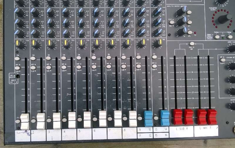 Mengpaneel Soundcraft FX8 - Afbeelding 3