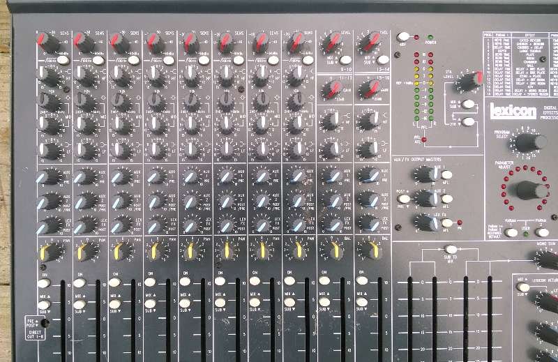 Mengpaneel Soundcraft FX8 - Afbeelding 8