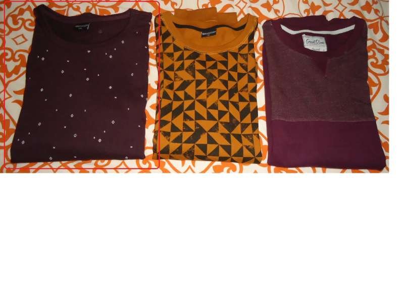 Nieuwe donkerbruine sweater met witte print (maat: XXL). - Afbeelding 6