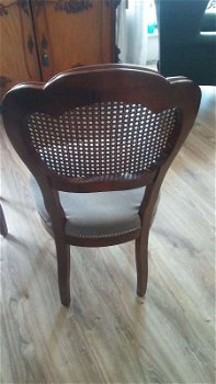 Te koop aangeboden 4 eetkamer stoelen - 0