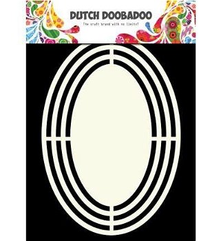 Template Dutchdoobadoo Shape Art Oval - 0