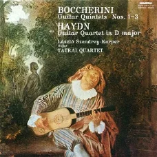 LP - BOCCHERINI en HAYDN Guitar quintets - klassieke gitaar