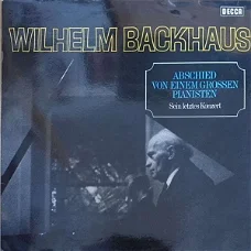 LP - Wilhelm Backhaus - Sein letztes Konzert