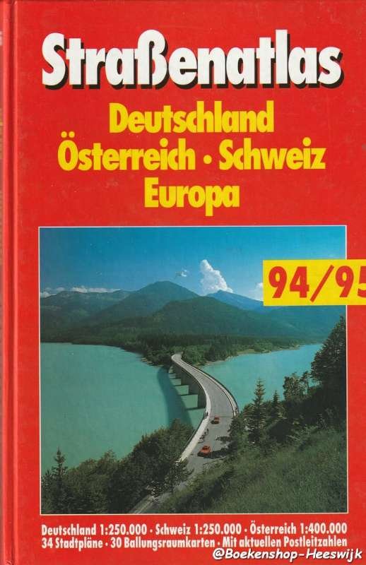 Strabenatlas, Deutschland, Osterreich, Schweiz 94/95 - nr. 1