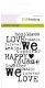 Stempel Craftemotion Love - 0 - Thumbnail