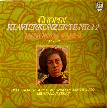 LP - Chopin, Klavierconcert Dinorah Varsi, Jan Krenz - 0