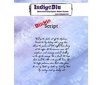 Stempel Indigoblue Dinky Script - 0