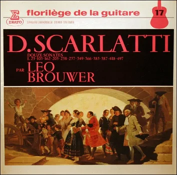 LP - D. Scarlatti - Leo Brouwer, gitaar - 0