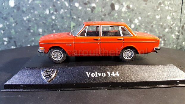 Volvo 144 oranje 1:43 Atlas - 0