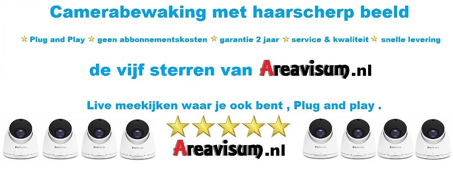 beveiligingscamera's bewakingscamera's camerasystemen met 5 sterren . - 0