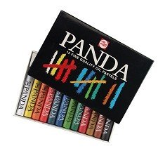 Panda Oliepastels set 12 stuks - 0