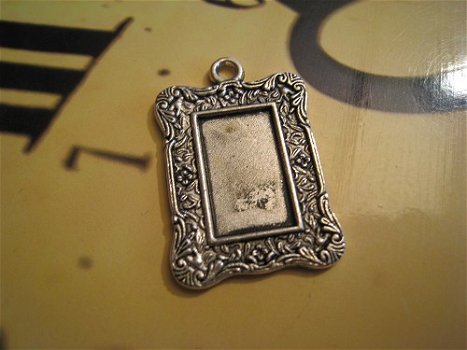 Charm Frame rechthoek groot zilver - 0