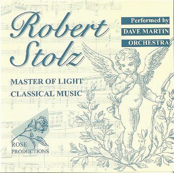 Orchestra Dave Martin ‎– Robert Stolz - Master Of Light Classic Music (CD) - 0